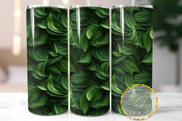 3D Plants Tumbler Wrap Sublimation PNG Graphics and Illustrations Review