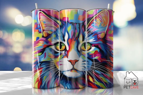 3D Pop Art Resin Tumbler Wrap: Graphics for Crafts