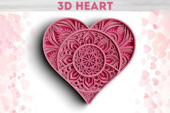 3D Valentine SVG for Crafts & Graphics: A Designer’s Take on Branding Potential