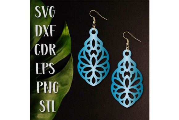 Dangle Earrings SVG for Laser Cutting: A Must-Have for Handmade Businesses